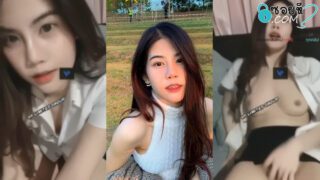 คลิปหลุด สาวนักศึกษาตั้งกล้องเล่นเสียวแหวกชุดเห็นนมเห็นหี บีบนมติ้วหีเสียวๆช่วยตัวเองจนเสร็จหน้าอย่างฟิน