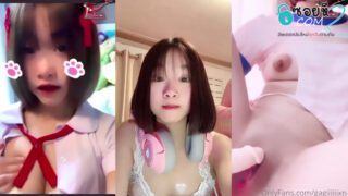 คลิปหลุดOnlyfans gagiiiiiixn น้องจี้ ปลายฟ้า สาวสวยดาวติ๊กต๊อกทำโอนลี่แฟนช่วยตัวเองติ้วหีครางเสียว ขาวสวยหมวยเอ็กหีเนียนมาก